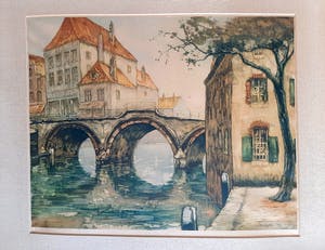 Jan van Doorn - Stadsgezicht Belgie kopen? Bied vanaf 20!