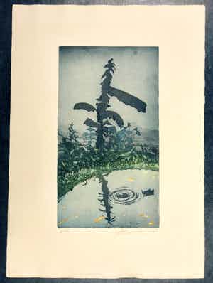 Sjoerd Bakker - Oosters landschap verkocht voor € 50!