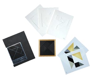 Harry van Kuyk - Tangram, Complete speciale editie met 36 reliëf- en zeefdrukken kopen? Bied vanaf 600!