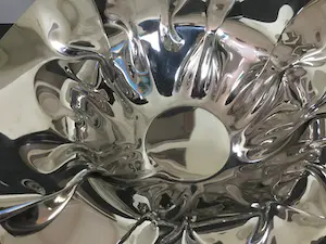 Niet of onleesbaar gesigneerd - Rvs fruitschaal kopen? Bied vanaf 1!