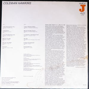 Coleman Hawkins - Coleman Hawkins kopen? Bied vanaf 4!
