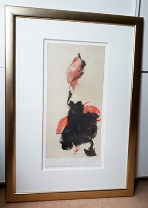 Eugene Brands - Japonais, gouache (mooi ingelijst) kopen? Bied vanaf 1250!
