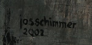 Jos Schimmer - Olieverf op doek, Z.T. (Abstracte compositie) (Groot) kopen? Bied vanaf 1!