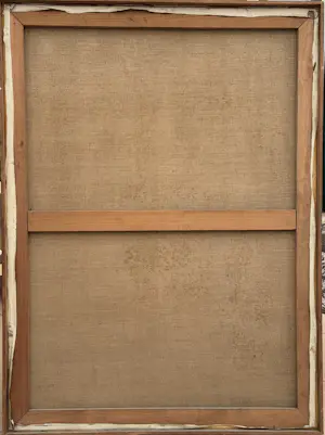 Marcus De Vestele - Das rote Opfer – Bedeutendes Gemälde der belgischen Cobra-Gruppe, 1971 kopen? Bied vanaf 190!