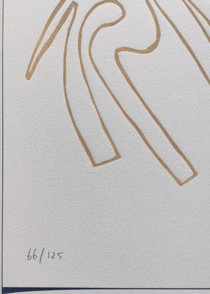 Klaas Gubbels - linosnede uit 1998 - oplage 125. kopen? Bied vanaf 165!