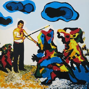 Karel Appel - Zeefdruk, De Tovenaar kopen? Bied vanaf 1!