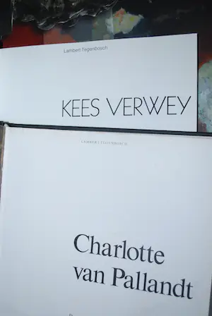 Charlotte van Pallandt - gesigneerd boek & 4 gerelateerde boekwerken (Kees Verweij) kopen? Bied vanaf 45!