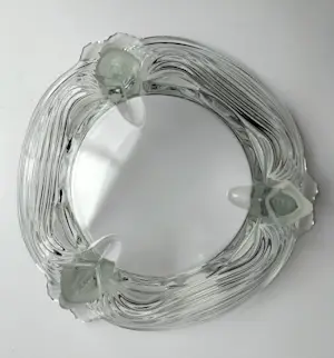 Josef Inwald - Art Deco glazen schaal met vissen kopen? Bied vanaf 50!