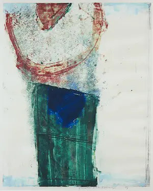 Susan Schildkamp - Ets / Monotype, Zonder titel - Ingelijst kopen? Bied vanaf 1!