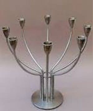 Knut & Marianne Hagberg - RVS kandelaar “Stockholm” kopen? Bied vanaf 19!