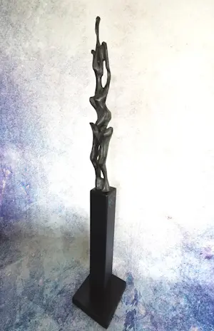 Ety Bagchus - Etienne groot Brons abstract sculptuur Apeldoorn - Lommel kopen? Bied vanaf 800!