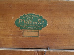 Niet of onleesbaar gesigneerd - Olieverf op doek , Oriëntaalse voorstelling – ingelijst & gesigneerd – ca 1950? kopen? Bied vanaf 1!