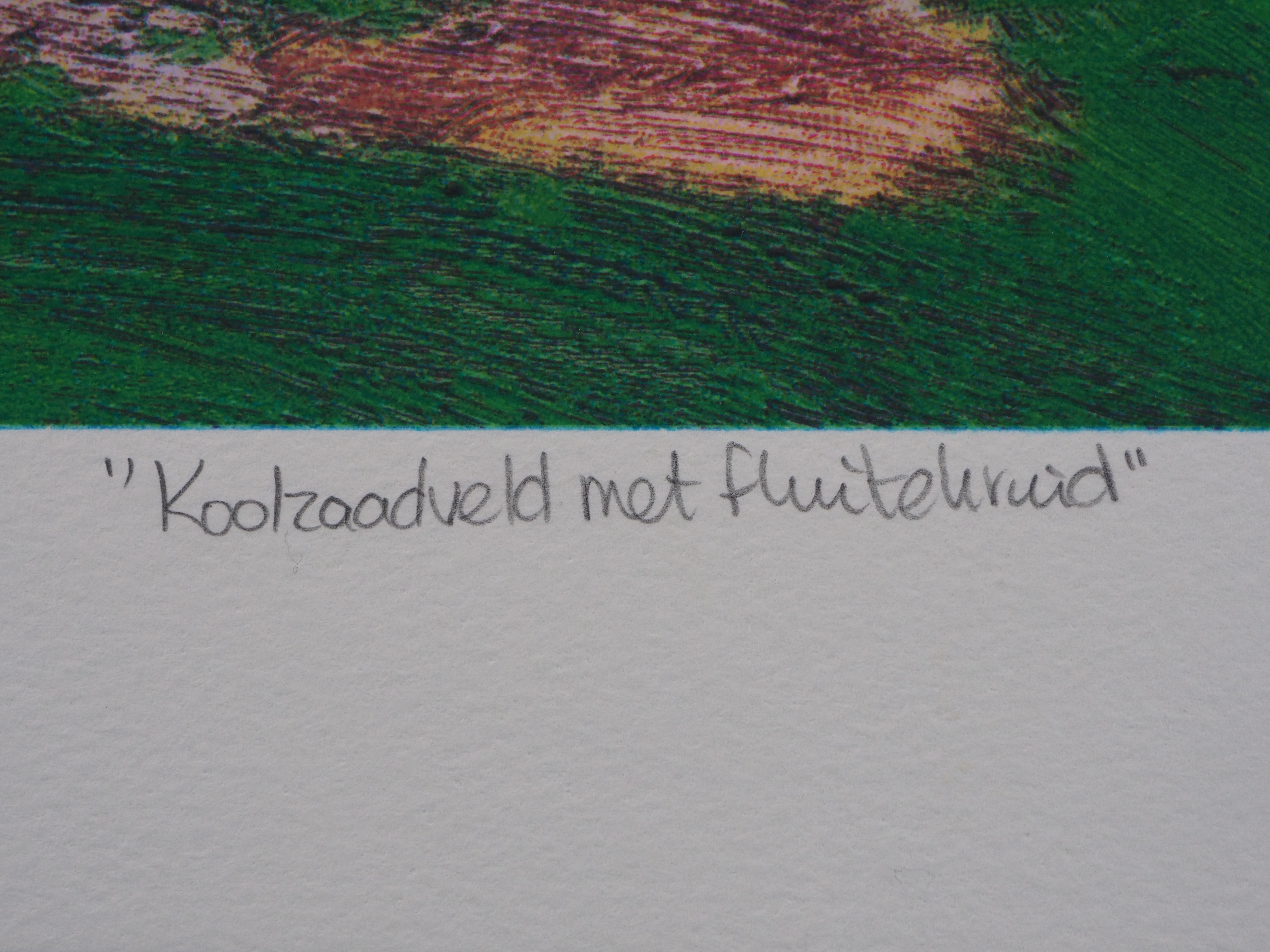 Jentsje Popma - Koolzaadveld met fluitekruid kopen? Bied vanaf 70!