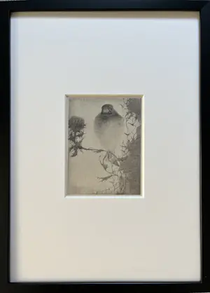 Jan Mankes - Originele Heliogravure - Puttertje op Tak 1923 kopen? Bied vanaf 175!