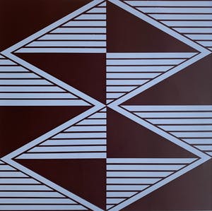 Gijs Winkelman - geometrische abstracte zeefdruk - 1974 (Zeer kleine oplage) kopen? Bied vanaf 1!