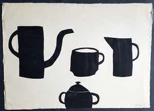 Klaas Gubbels - zeer mooi werk in een kleine oplage van 10 verkocht voor € 375!