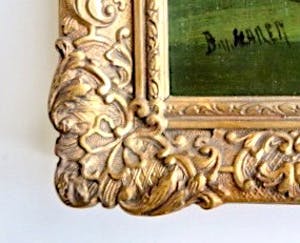 Niet of onleesbaar gesigneerd - Romantisch Stilleven Klaprozen - Hollandse School - 30-er jaren - Fraaie lijst kopen? Bied vanaf 1!