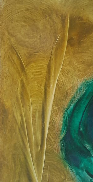 Ans Woldringh - Groot Surealistisch landschap van Ans Woldringh (1926-2006) kopen? Bied vanaf 70!