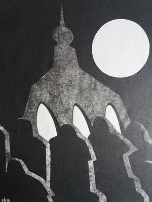 Kea Homan - Herinnering - houtsnede kopen? Bied vanaf 19!