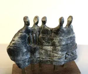 Judith Braun - Sculptuur “ Kracht door eenheid “ zeldzaam kopen? Bied vanaf 119!