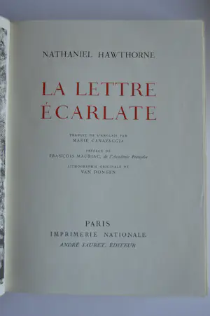 Kees van Dongen - La lettre écarlate. kopen? Bied vanaf 75!