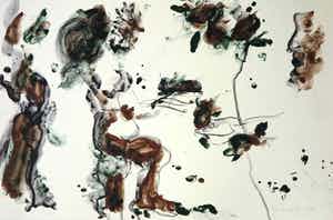 Ger Lataster - Litho, Het oordeel van Paris (Groot!) verkocht voor € 80!