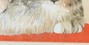 Mohaier Dariush - Twee litho's, Liggende katten kopen? Bied vanaf 35!