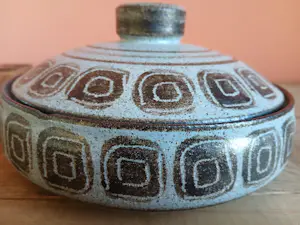 Han Cornelissens - vintage keramische kom schaal met deksel kaufen? Bieten Sie von 15!