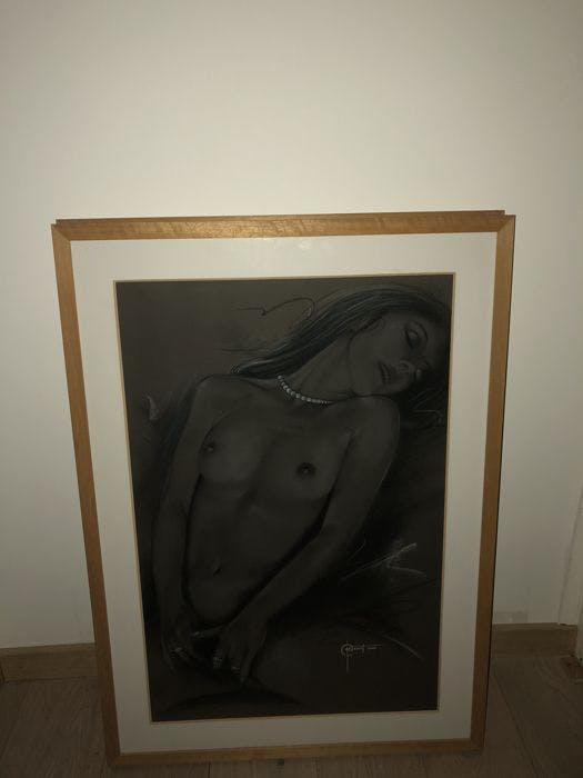 Niet of onleesbaar gesigneerd - Zoeteweij Artworks | Aantrekkelijke vrouw  kopen? Bied vanaf 1!