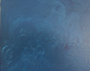 John Foppen - Rapsodie in Blue+ Gold... # K03. XL. GROOT. kopen? Bied vanaf 169!