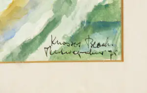 Theo Swagemakers - Aquarel, Landschap - Ingelijst kopen? Bied vanaf 50!