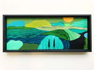 Ronald Boonacker - Gedroomd landschap 2021- V verkocht voor € 135!