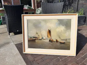 Marius de Jongere - havengezicht Rotterdam kopen? Bied vanaf 750!