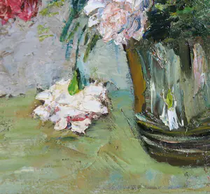 Jacobus Doeser - Olieverf op doek, Bloemstilleven - Ingelijst kopen? Bied vanaf 150!