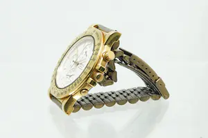 21-   Seiko 7T32-F010 Two-Tone Chronograph Alarm Quartz Herenhorloge kopen? Bied vanaf 15!