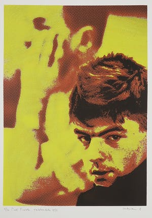 Piet Fioole - Zeefdruk, Mensen 2 kopen? Bied vanaf 1!