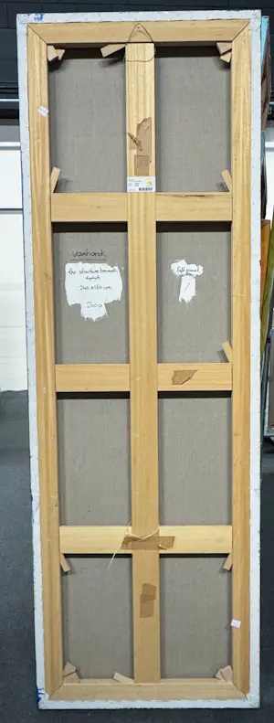 Hans Vanhorck - Olieverf, The Structure Beneath - Tweeluik (Zeer Groot) kopen? Bied vanaf 200!