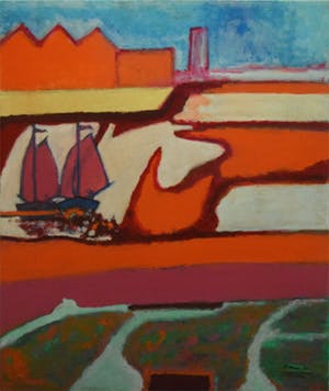 Pieter Haan - Zonder titel, 2011 - Olieverf en lakverf op doek kopen? Bied vanaf 20!