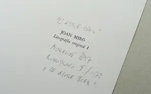 Joan Miro - "L`Astre bleu " , Litografia original I 1972 - Mourlot 857 kopen? Bied vanaf 129!