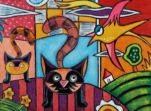 Michiel Molenaar - Zeefdruk, Zonder titel kopen? Bied vanaf 35!