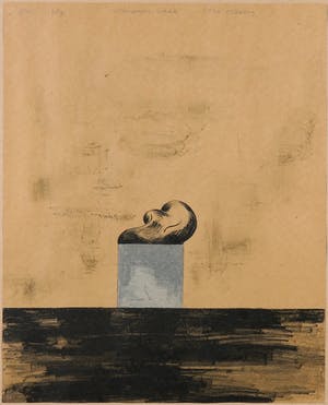 Otto Egberts - Litho, Verlaten paar - Ingelijst kopen? Bied vanaf 35!