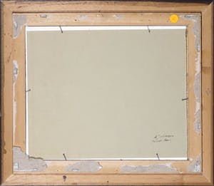 Toon Wildeboer - Olieverf op doek op board, Gezicht ''Paris'' - Ingelijst kopen? Bied vanaf 40!