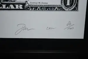 Death NYC - Kate Moss $ Green + Keith Haring's Andy Mouse : 2 zeefdrukken kopen? Bied vanaf 175!