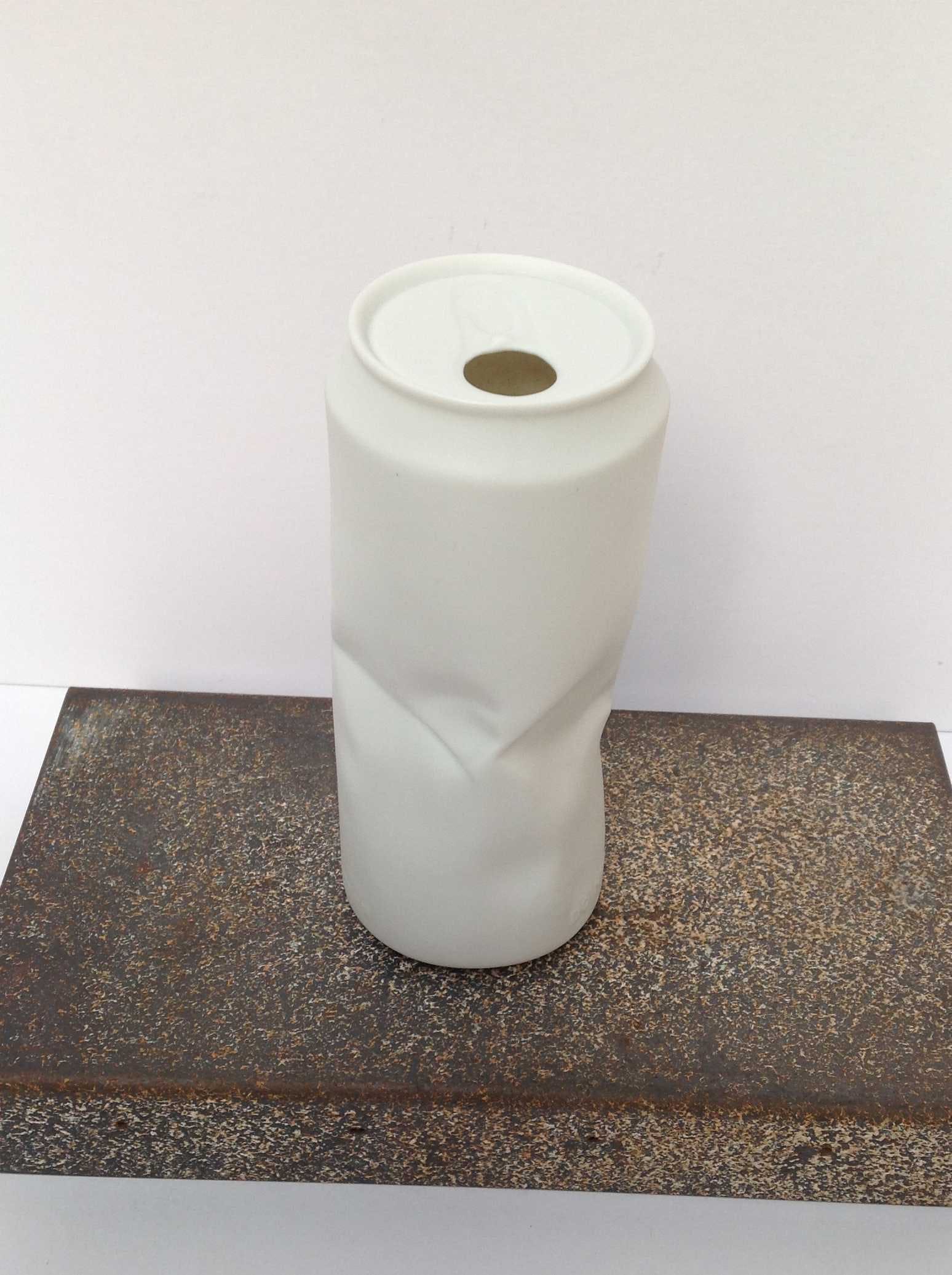 Rosenthal - Blikvaas Crazy Can biscuit (mat) porselein wit hoogte 20,5 cm kopen? Bied vanaf 45!