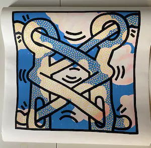 Keith Haring - HP / DE TIJD kaufen? Bieten Sie von 315!