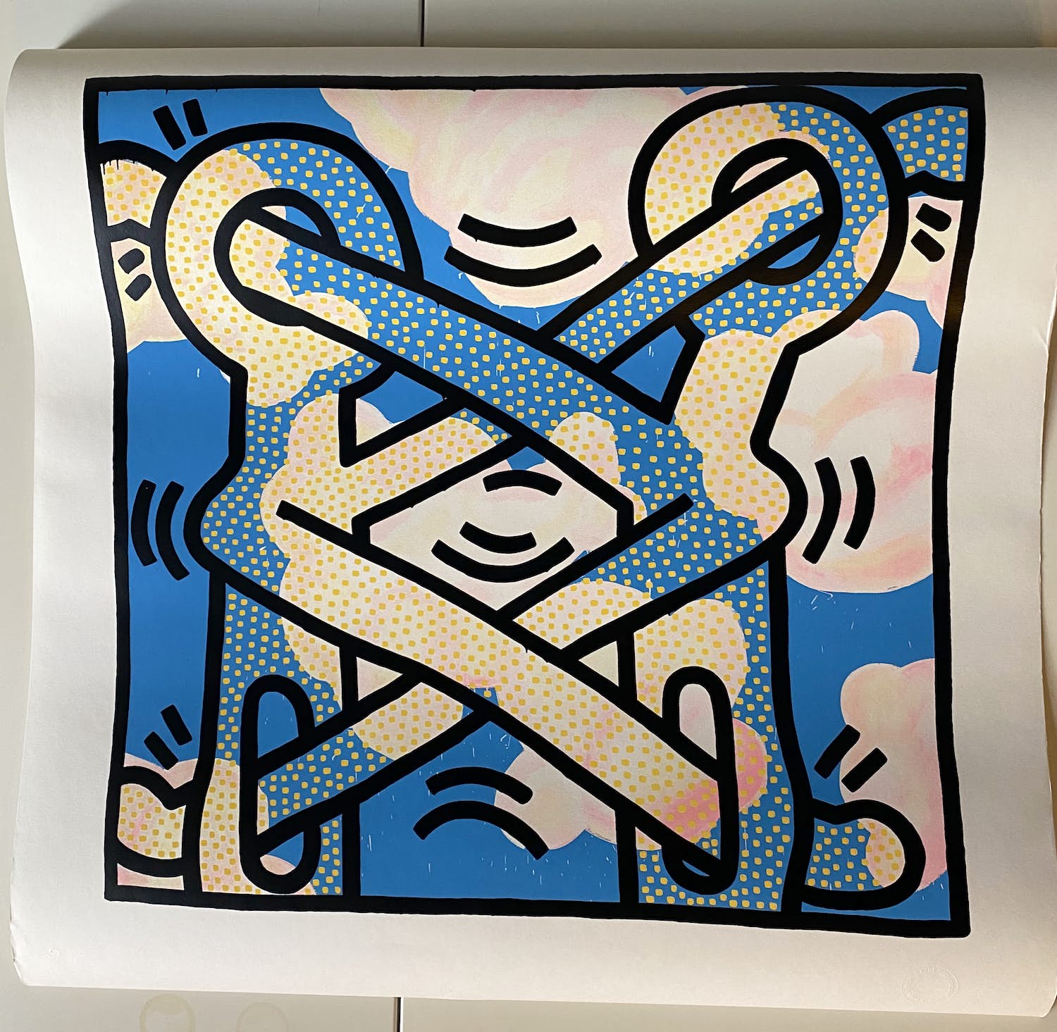 Keith Haring - HP / DE TIJD kopen? Bied vanaf 315!