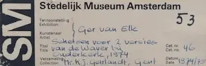 Ger van Elk - Schetsen voor 2 versies van De Waver bij Ouderkerk kopen? Bied vanaf 3000!