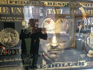 Diederik Van Apple - Only God Forgives (MEGA-GROOT 180 x 75cm) kopen? Bied vanaf 1500!