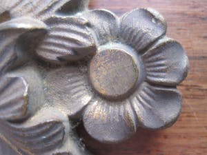 Brons (Onbekend) - Floraal bronzen ornament kopen? Bied vanaf 20!