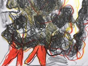 Jan Sierhuis - "Gitana" - litho uit 1991 - oplage: 100 ex. kopen? Bied vanaf 55!